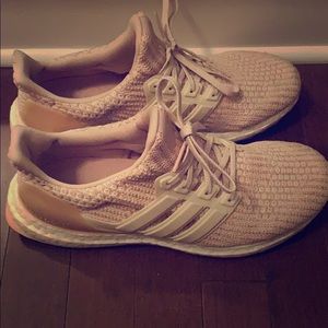 Adidas ultra boost pink size 9 WMNS. Gently worn.